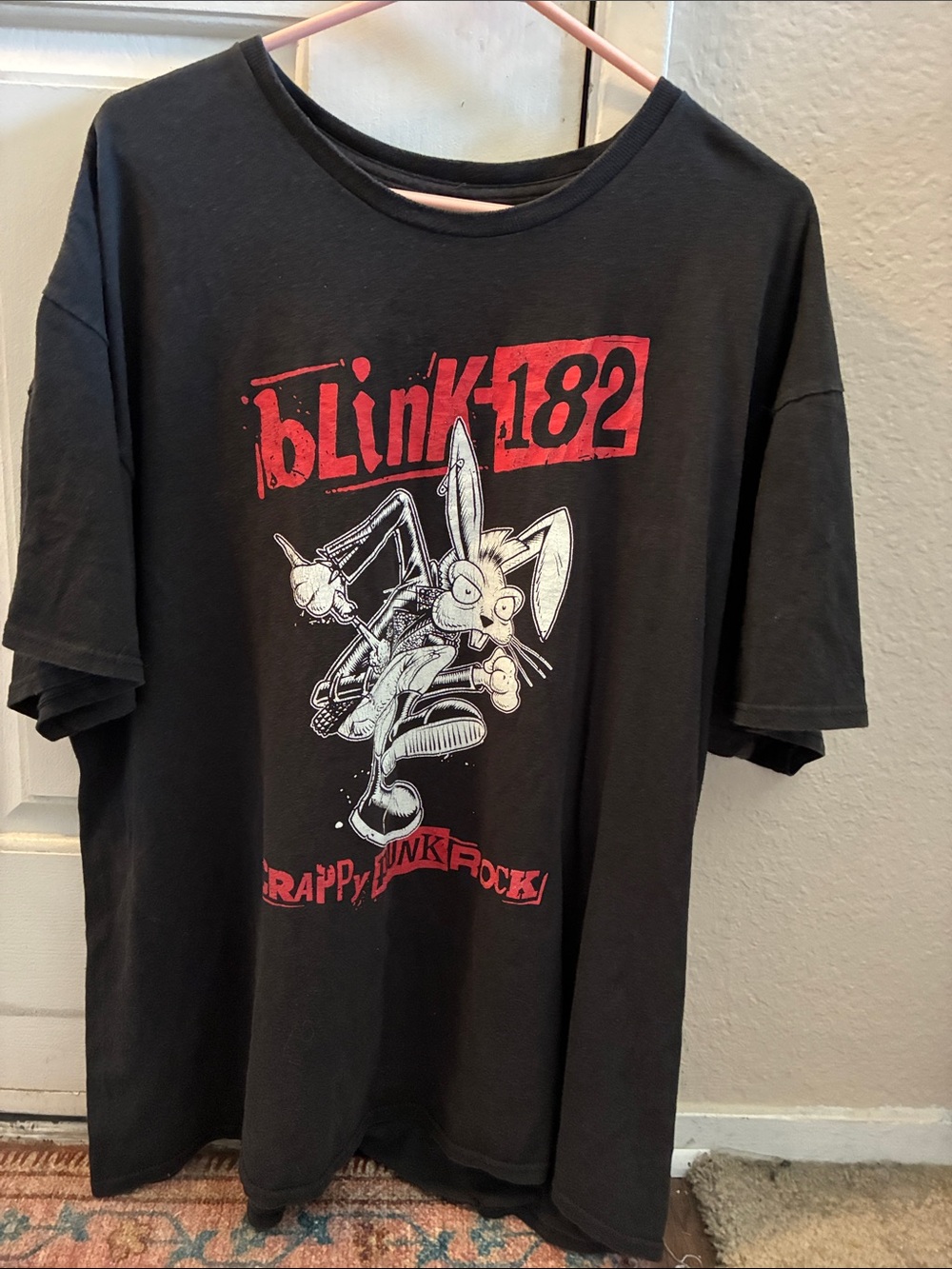 blink-182 Black Graphic Short Sleeve Tee